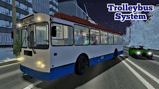 Попал в аварию на троллейбусе ЗиУ TROLLEYBUS SYSTEM