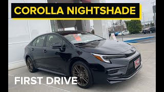 2024 Corolla Hybrid Nightshade AWD: First Drive and Walkaround: 500+ mile gas tank!