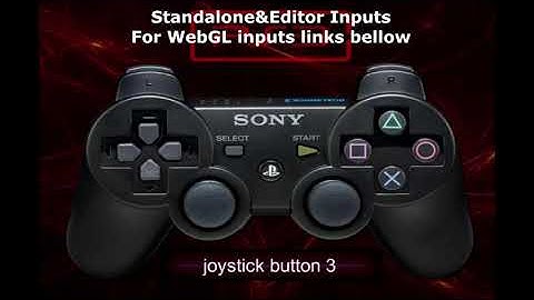 CORRECT PS3 PAD MAP for STANDALONE&EDITOR [UNITY ]