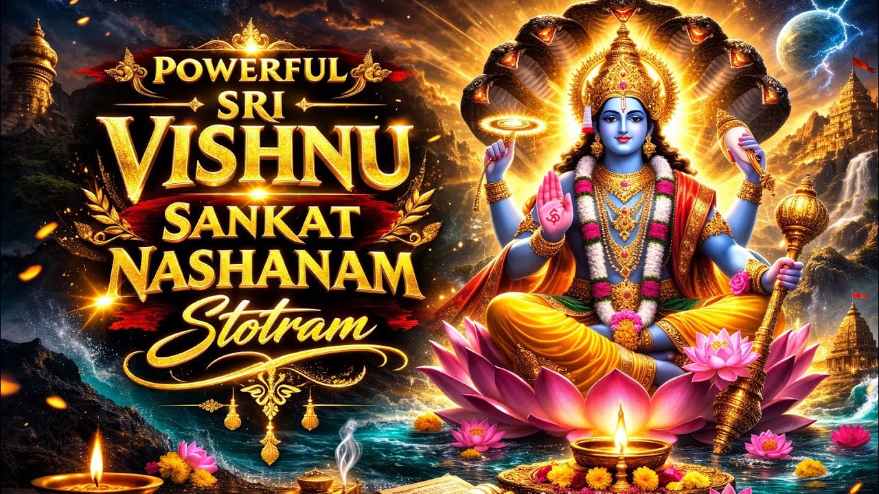 Vishnu Sankata Nashanam Stotram | Powerful Stotram for Removing Obstacles & Problems