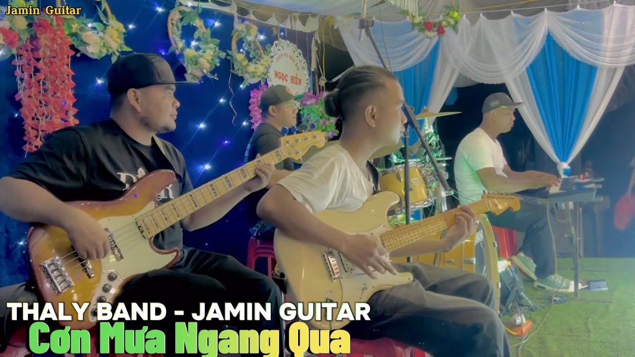 Cơn Mưa Ngang Qua - Sơn Tùng MTP | Hoà Tấu Jamin Guitar - Thaly band