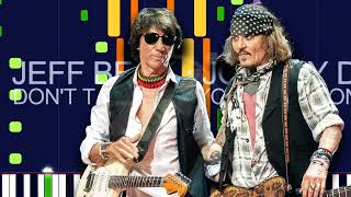 Jeff Beck &amp; Johnny Depp - DON&#39;T TALK (PUT YOUR HEAD ON MY SHOULDER) (PRO MIDI FILE REMAKE)