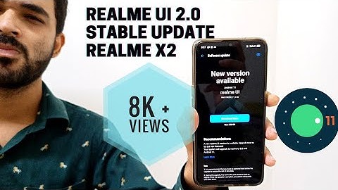 Finally Realme X2 me Android 11 ( Realme UI 2.0 ) ka stable update aa gaya | Android 11 in Realme X2