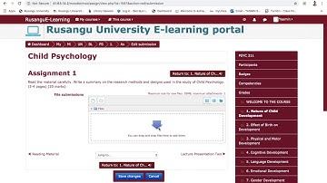 E Learning Tutorial Video Assignments