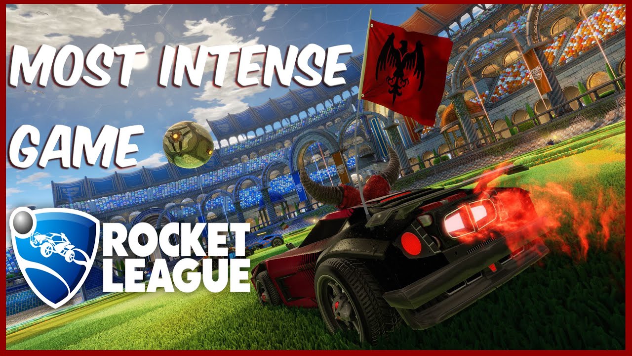 MOST INTENSE GAME OF ROCKET LEAGUE!!! - YouTube