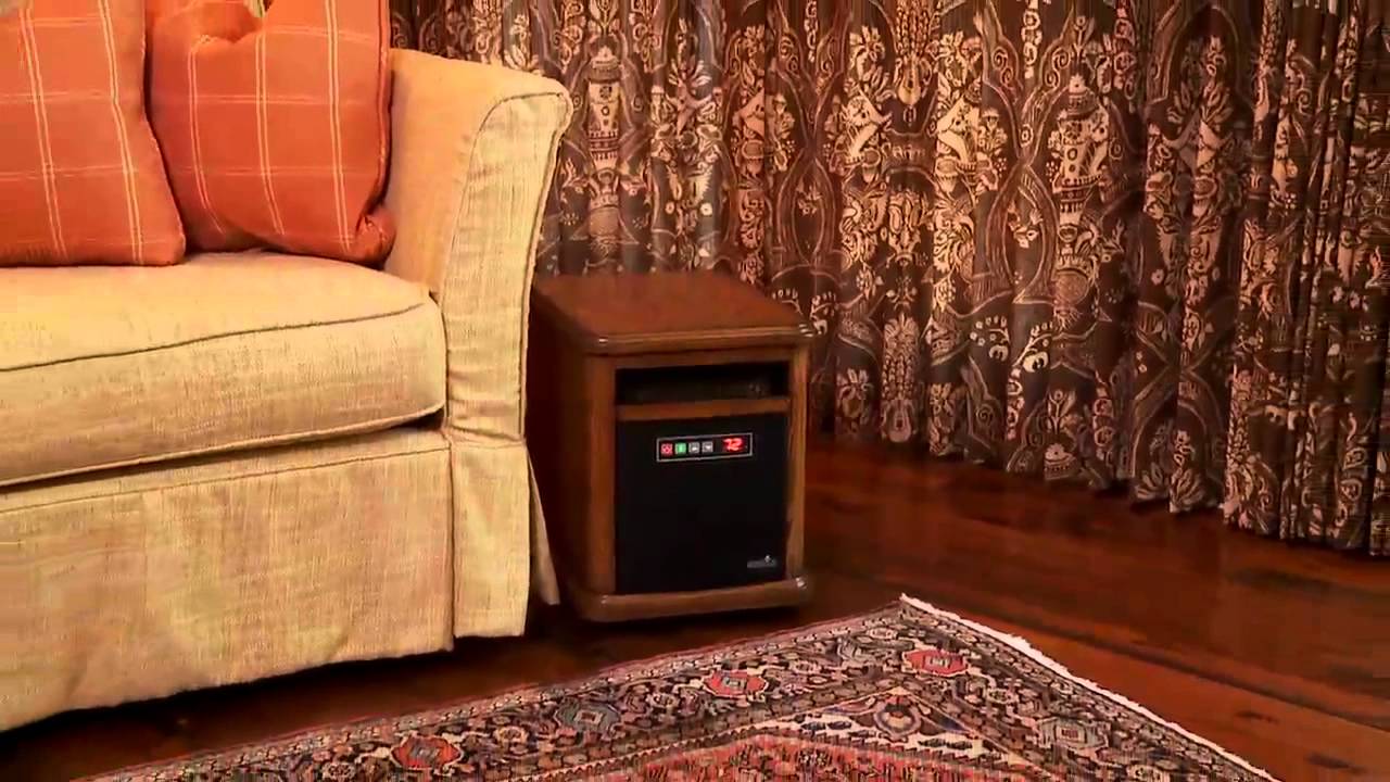 Duraflame Williams Infrared Portable Electric Heater 10HM4126-O107 - YouTube