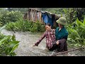A young mother was unfortunately swept away by the current and was luckily rescued by a kind man; ..