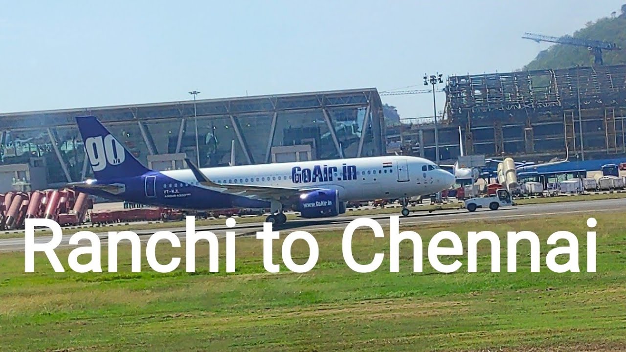 🙋Vlog✈️🏙️Ranchi to Chennai...Full video.