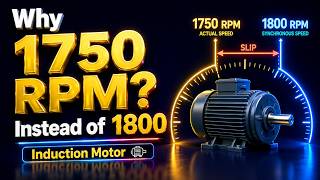 Details Why Induction Motors are Rated 1750 RPM Instead of 1800 News