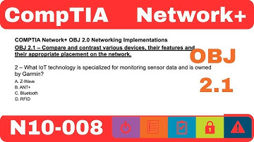CompTIA Network+ N10-008 OBJ 2.1 Various Network Devices part 2