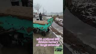 Vigorobust Brand Unmanned Auto-Loading Hydraulic Tipping Dump Vehicle