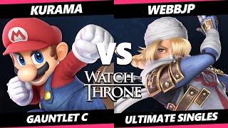 WTT 2023 - Kurama (Mario) Vs. WebbJP (Sheik) Smash Ultimate - SSBU