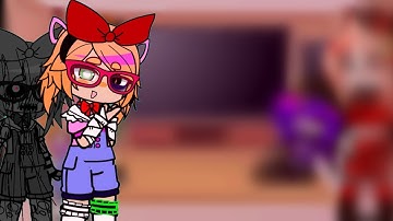 Fandoms react to eachother| fnaf | 3/4 | cringe |