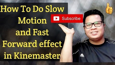 How to create slow motion & fast forward effect | KINEMASTER | (tagalog tutorial) | Dhong Delima