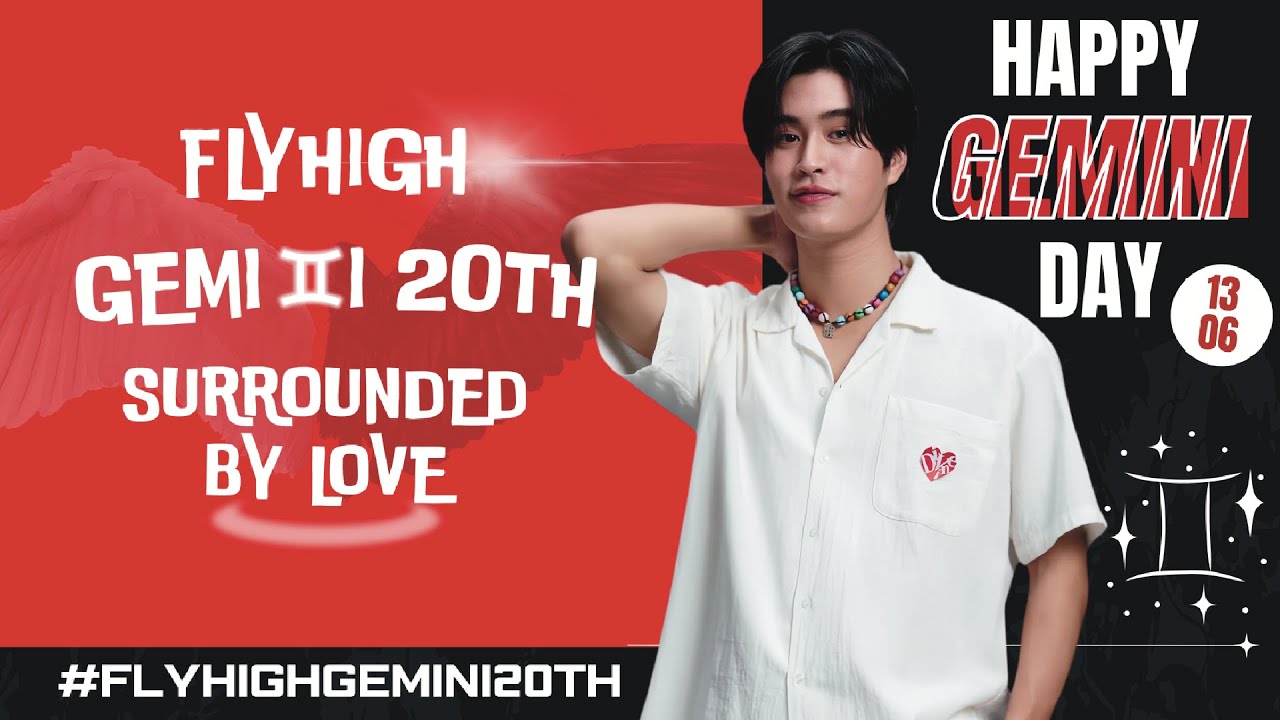 SURROUNDED BY LOVE #FlyHighGEMINI20th ให้มีแต่ความรักอยู่รอบตัวเจมีไนน์ #Gemini_NT #เจมีไนน์