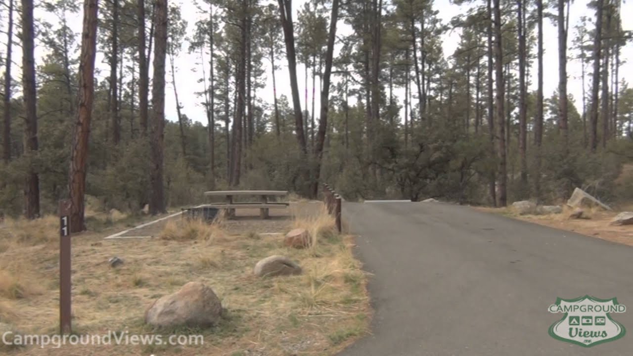 White Spar Campground Prescott Arizona AZ US Forest Service YouTube