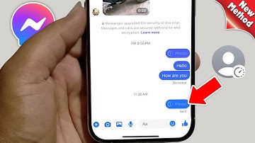 How to send one time view pictures on messenger [New Method]