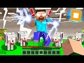 Fiquei com muito medo dos lobos do Herobrine no esconderijo secreto! - Minecraft Herobrine #37