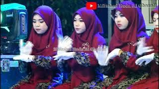 kemeriahan Tarian Hadrah dalam gebyar panggung hiburan haflatul imtihan YPI MIFTAHUL HUDA thn 2022