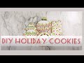 DIY HOLIDAY COOKIES - Wet on Wet Royal Icing