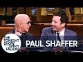 Paul Shaffer Noodles on the Piano While Jimmy Interviews Him About SNL, Letterman