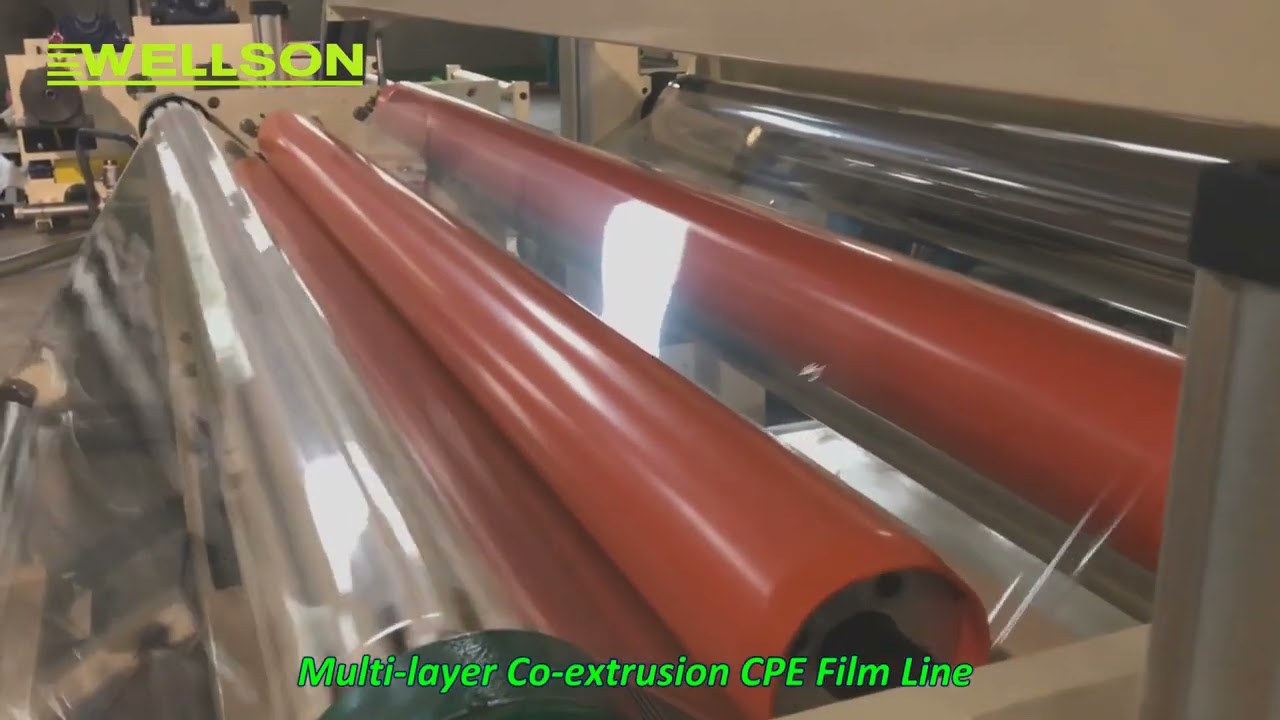 Multi-layer Co-extrusion CPE Film Extrusion Line