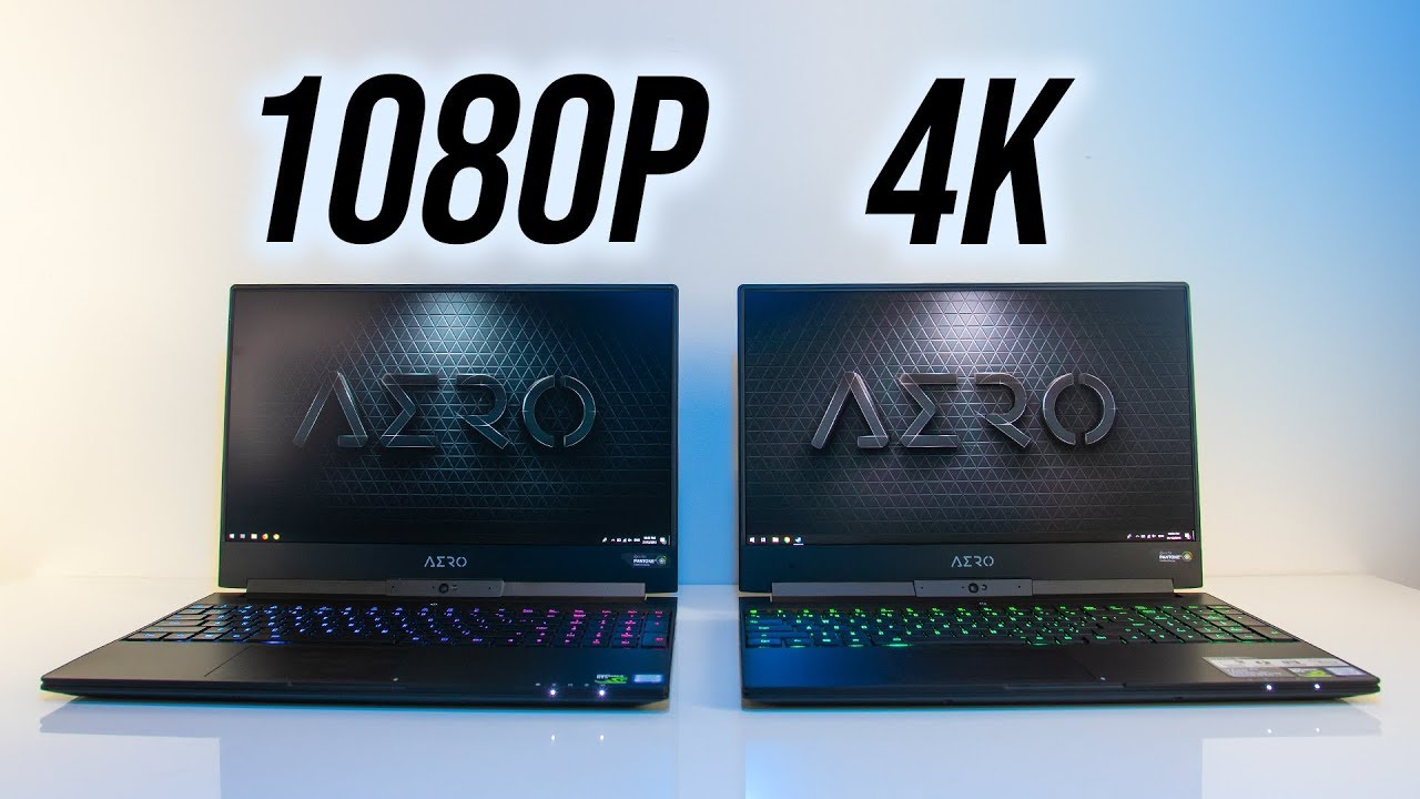  Update New Ноутбук 1080p или 4K? Gigabyte Aero 15x в сравнении