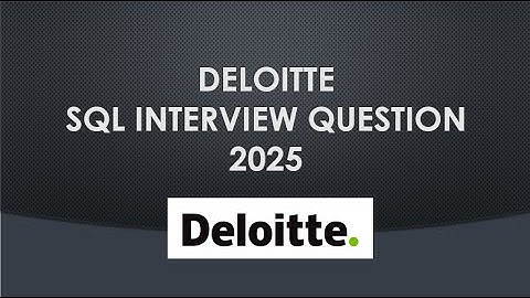 Big 4 Deloitte SQL Interview Question SOLVED! Q6 #dataanalyst  #tableau #sql #dataengineer #deloitte