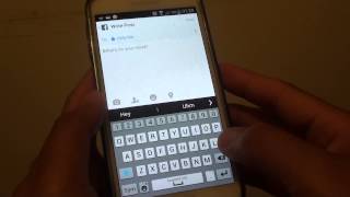 Samsung Galaxy S5: How to Use Keyboard Hotkey For FaceBook / WhatsApp / Viber / Etc screenshot 1