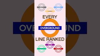 EVERY Overground Line Ranked (by a Londoner) #tfl #transportforlondon #londonoverground #overground