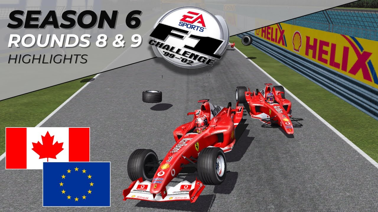 F1 Challenge '99-'02 | Сезон 6 | Раунды 8 и 9 (ГЛАВНОЕ)
