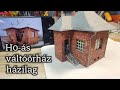 Terepasztal építés - H0-ás váltóőrház házilag #train #h0scale #modelling #modeltrains #diy #railway