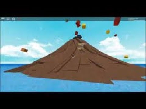 Survive A Volcanic Eruption Roblox Natural Disaster Survival Youtube - volcano roblox natural disaster