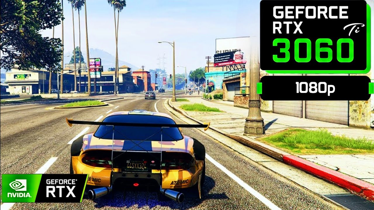 Grand Theft Auto V RTX 3060 Ti I5 12400F FPS Test ALL Settings 