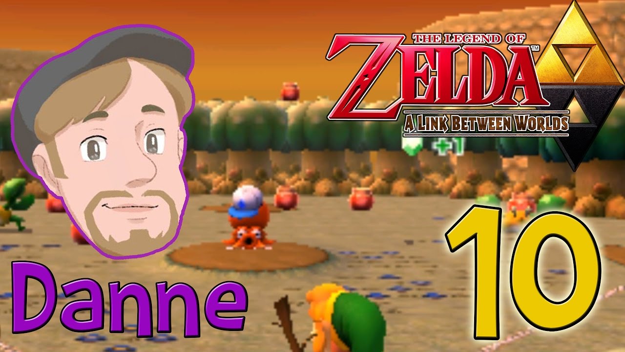 Bomb blomman! | Zelda: A Link Between Worlds På Svenska | Avsnitt 10 | Med Danne