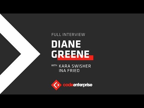 Video: „Google Cloud“generalinė Direktorė Diane Greene Atsitraukia