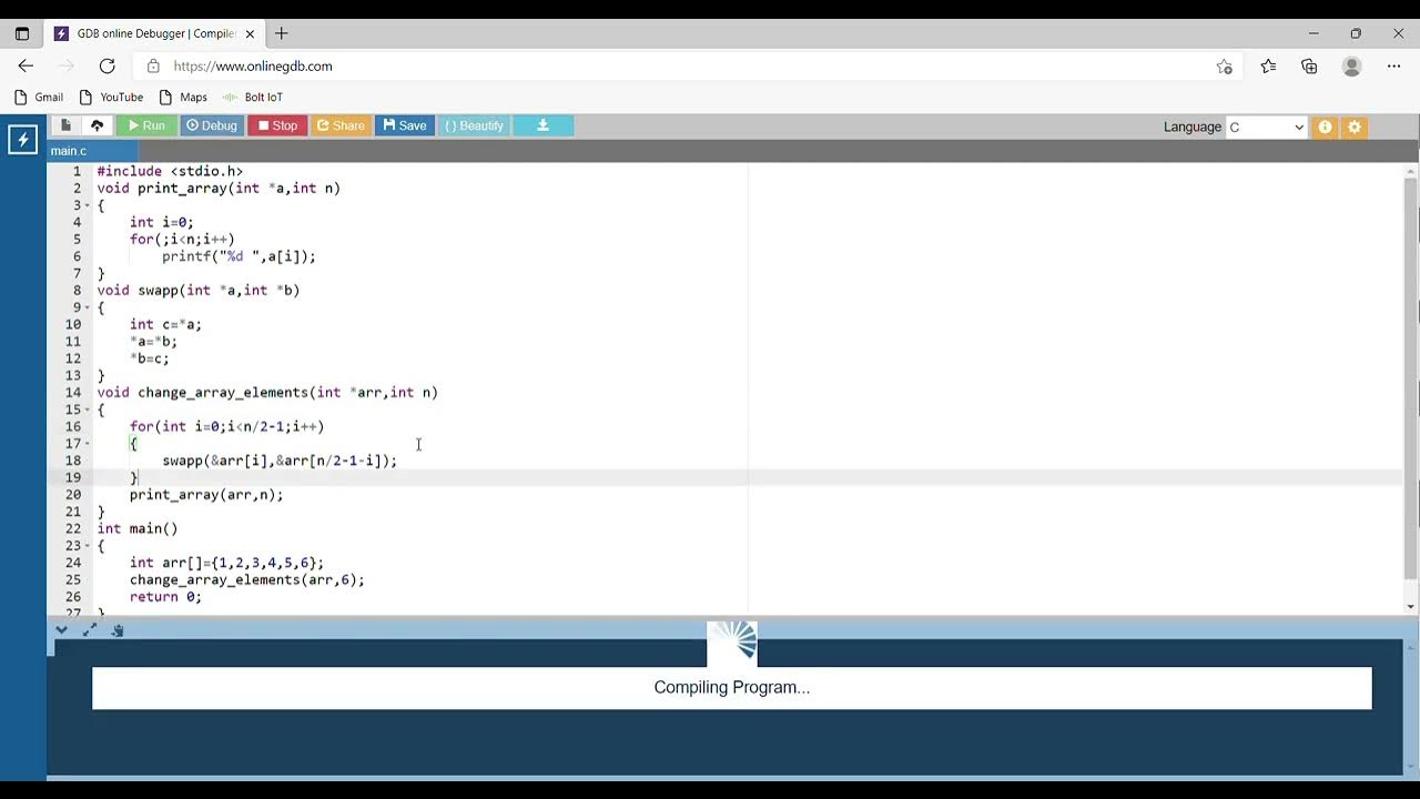 Modify element of our array in specific order - YouTube