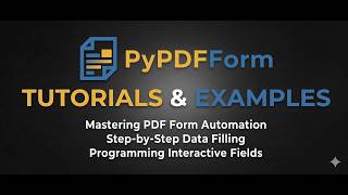PyPDFForm Tutorial: Create Radio Button Group