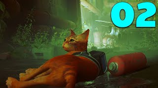 STRAY - Gameplay Part 2 - FIXING THE TRACKER (PS5)