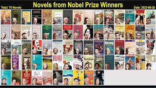 70 Novels From Nobel Prize In Literature