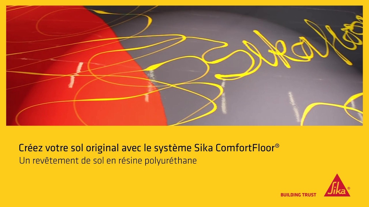 Créez votre sol original avec le système Sika Comfortfloor®