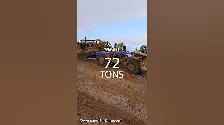 Caterpillar 657 Scraper #shorts #caterpillar #scrapers