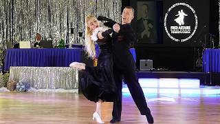 Artem Belmeha & Anna Shevchenko Intl Foxtrot Show Dance at 2025 FADS Pennsylvania Winter Classic Damien Berezinski St Phane Deschamps La Boudeuse Petit Fox Trot