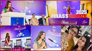 Make in India Momentum Shefali Saxena Anchors MASSMERIZE 2025 with Hon