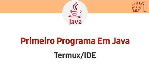 Java - Primeiro Programa #1