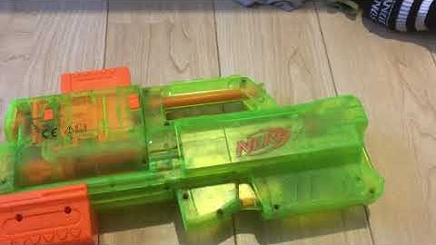 Nerf n strike deploy cs6 sonic green