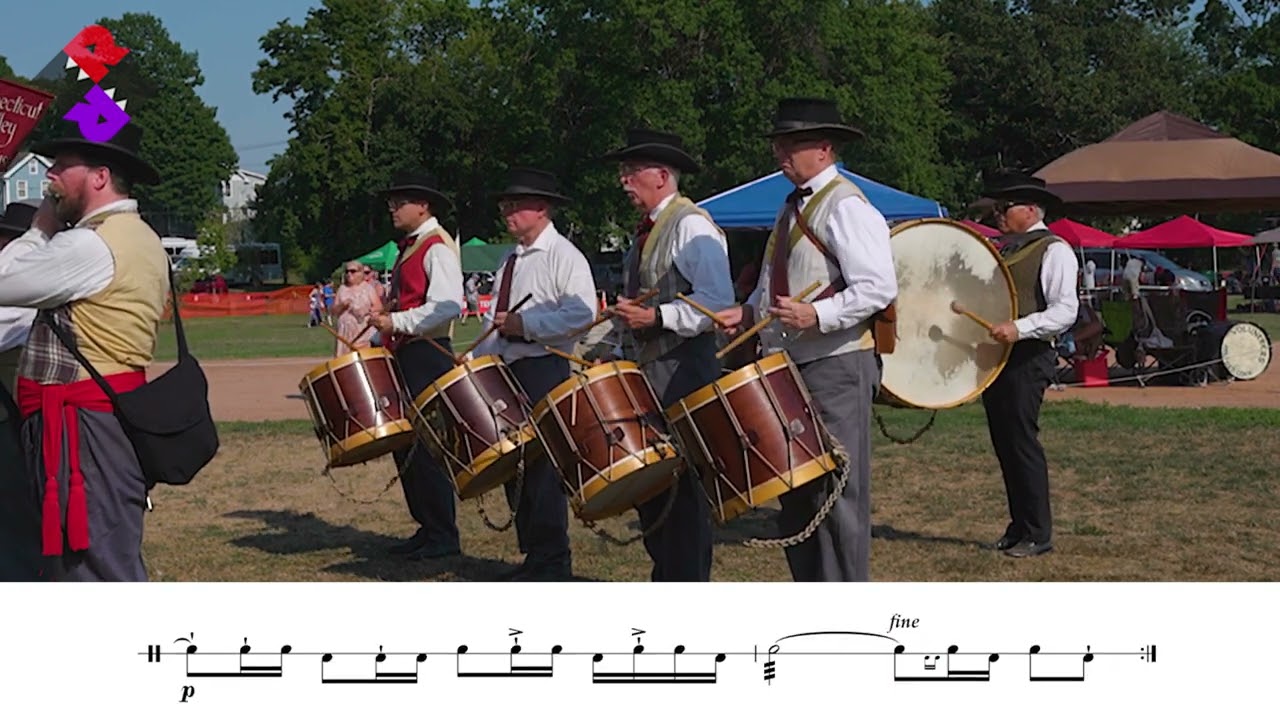 Connecticut Valley Field Music | National Muster 2022 March Off