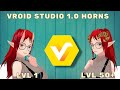 Vroid Studio 1.0 - Horns for your Avatar
