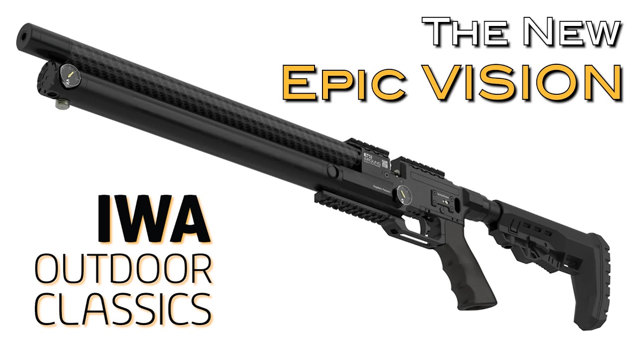 Новинка среди пневматического оружия на выставке IWA 2026: Эпическое видение.