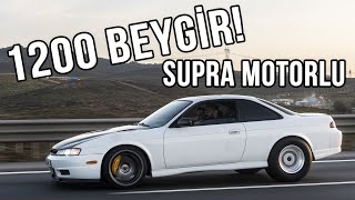 1200 Beygir Supra Motorlu Nissan S14 | HARUN TAŞTAN